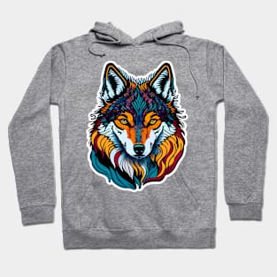 Lucky Rainbow Fox Hoodie